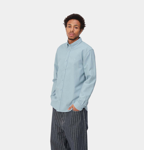 Carhartt WIP Bolton Shirt in Frosted Blue