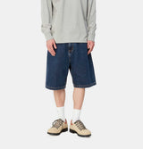 Carhartt WIP Brandon Short in Blue Stone Washed