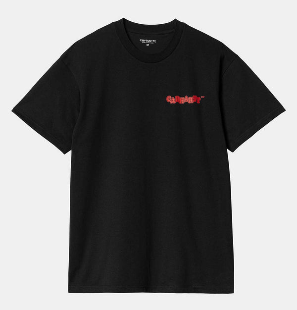 Carhartt WIP Fast Food T-Shirt in Black