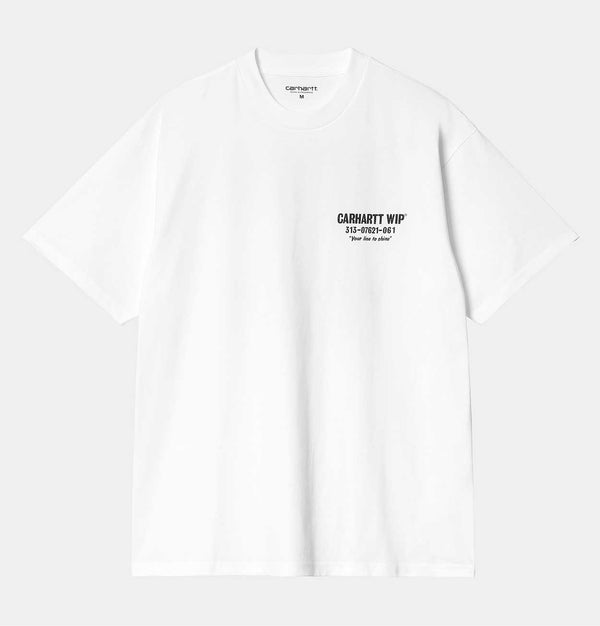 Carhartt WIP Less Troubles T-Shirt in White
