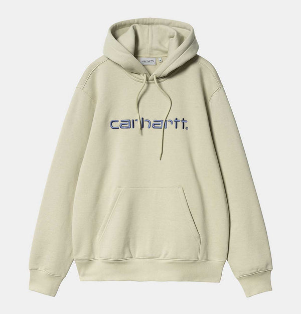 Carhartt WIP Hooded Carhartt Sweatshirt in Beryl