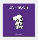 Peanuts Sport Football Pin