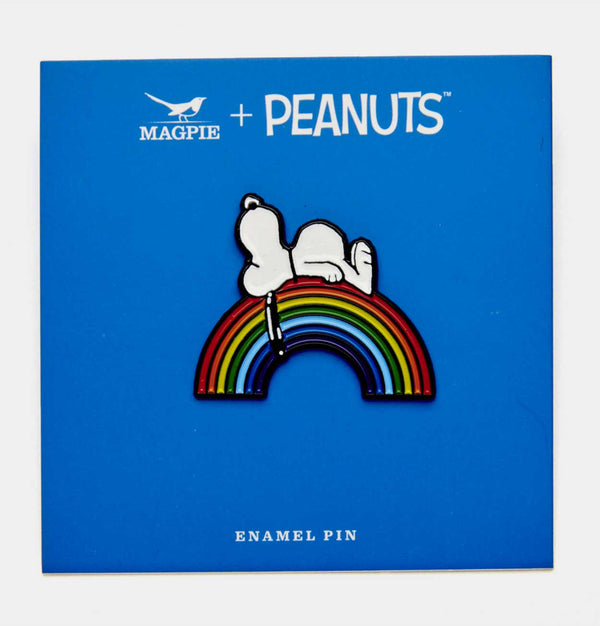 Peanuts Vibes Rainbow Pin