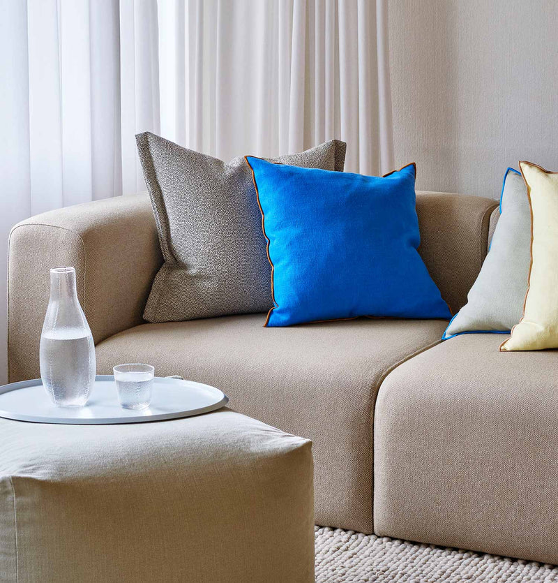 HAY Outline Cushion in Vivid Blue