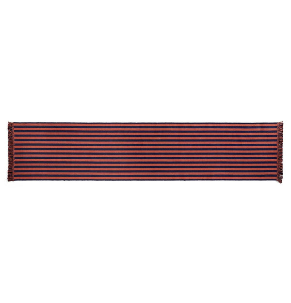HAY Stripes and Stripes Rug – Navy Cacao – 300 x 65 cm