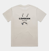 Långsam Run Club Original T-Shirt in Ecru
