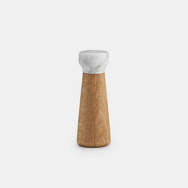 Normann Copenhagen Craft Salt Mill – Small – Oak/White