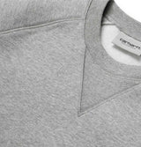 Carhartt WIP Chase Sweatshirt in Grey Heather