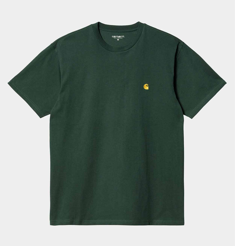 Carhartt WIP Chase T-Shirt in Discovery Green