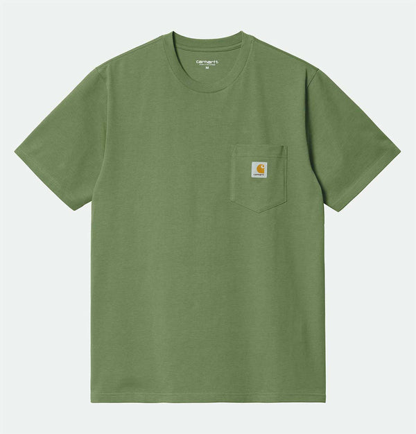 Carhartt WIP Pocket T-Shirt in Dollar Green