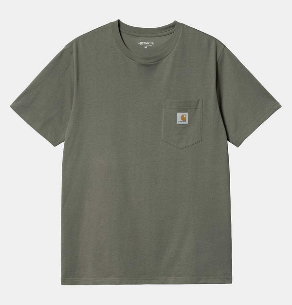 Carhartt WIP Pocket T-Shirt in Smoke Green
