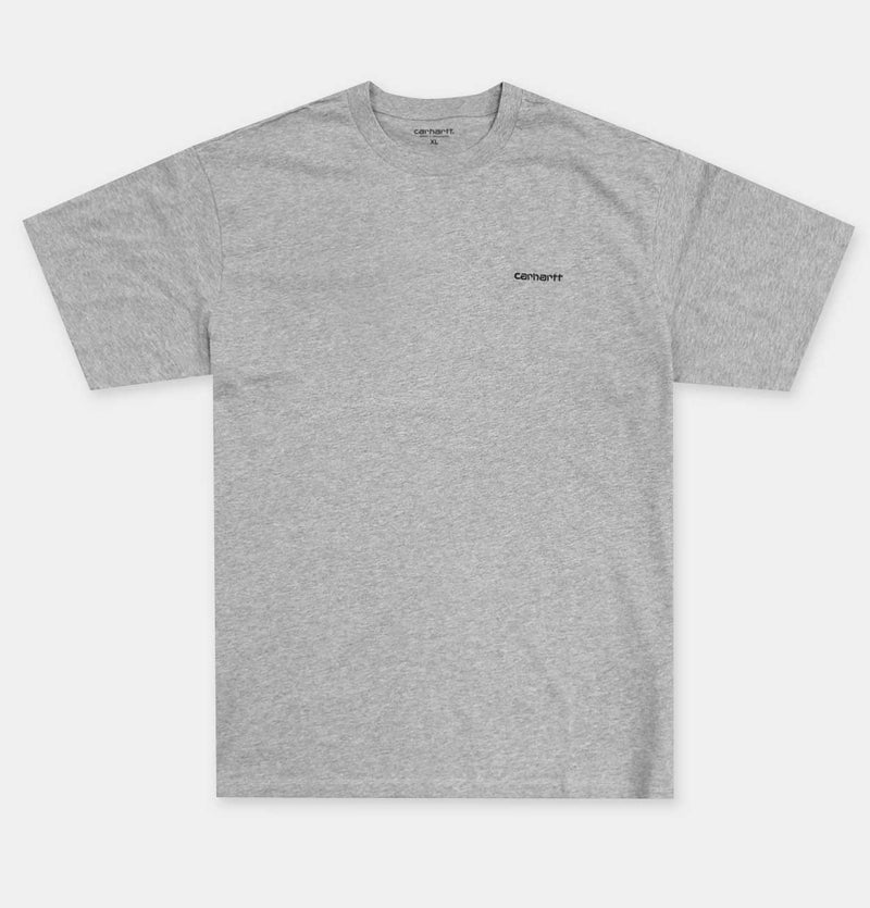 Carhartt WIP Script Embroidery T-Shirt in Grey Heather – HUH. Store