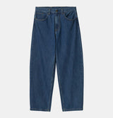 Carhartt WIP Brandon Pant in Blue Stone Washed