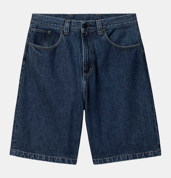 Carhartt WIP Brandon Short in Blue Stone Washed