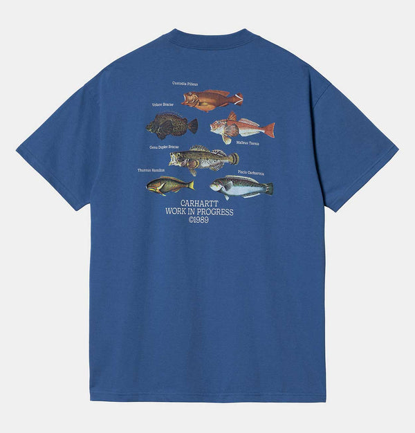 Carhartt WIP Fish T-Shirt in Acapulco