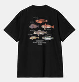 Carhartt WIP Fish T-Shirt in Black