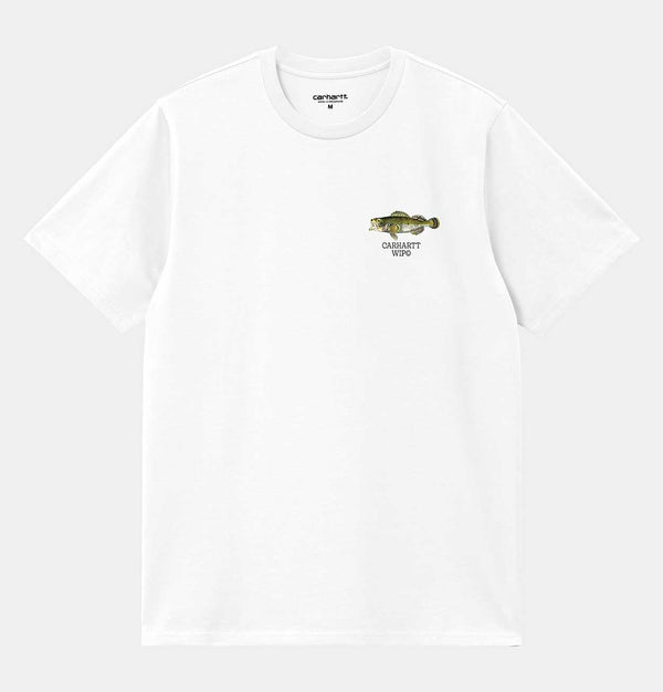 Carhartt WIP Fish T-Shirt in White