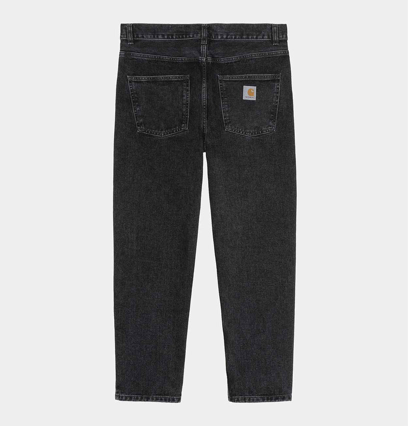 Carhartt WIP Newel Pant in Black Stone Washed