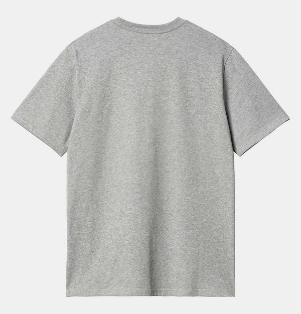 Carhartt WIP Pocket T-Shirt in Grey Heather