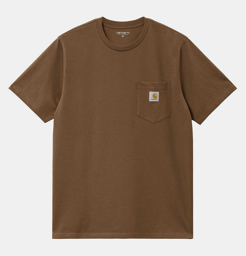 Carhartt WIP Pocket T-Shirt in Lumber