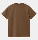 Carhartt WIP Pocket T-Shirt in Lumber
