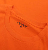 Carhartt WIP Long Sleeve Pocket T-Shirt in Pepper