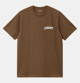 Carhartt WIP University Script T-Shirt in Lumber