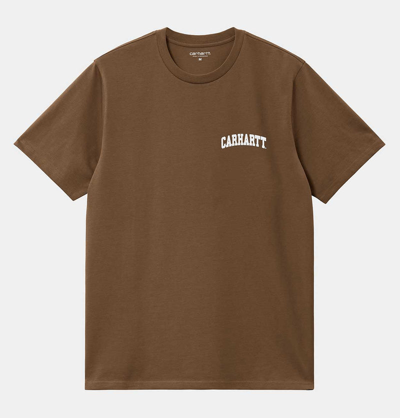 Carhartt WIP University Script T-Shirt in Lumber