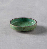 Ceramic Sauce Dish in Green