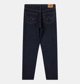 EDWIN Loose Tapered Jeans in Blue Rinsed