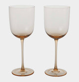 ferm LIVING Host Red Wine Glasses – Set of 2 – Blush