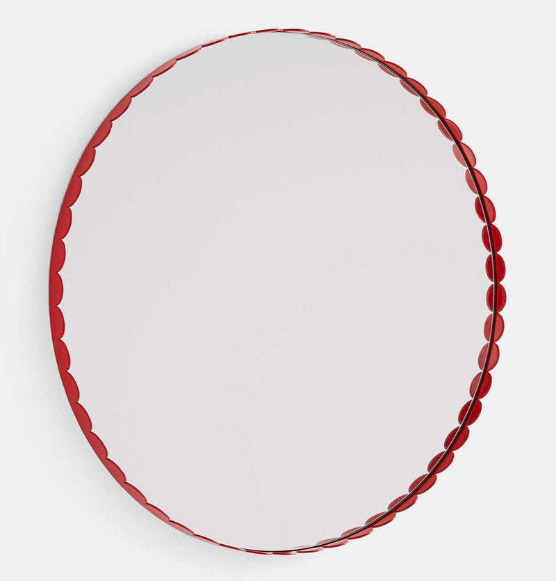 HAY Arcs Mirror – Round – Red