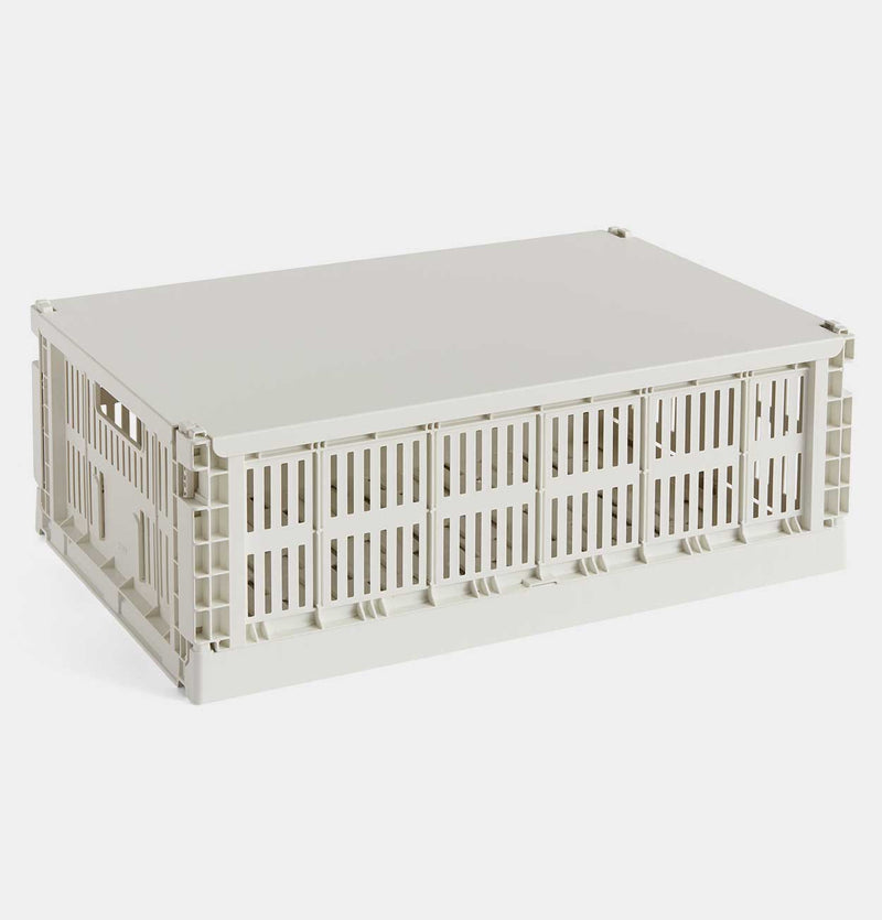 HAY Colour Crate Lid – Large – Off White