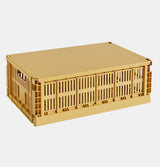 HAY Colour Crate Lid – Large – Golden Yellow