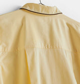 HAY Outline Pyjama L/S Shirt in Soft Yellow