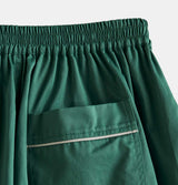 HAY Outline Pyjama Shorts in Emerald Green