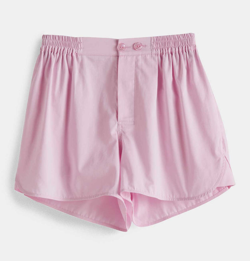 HAY Outline Pyjama Shorts in Soft Pink