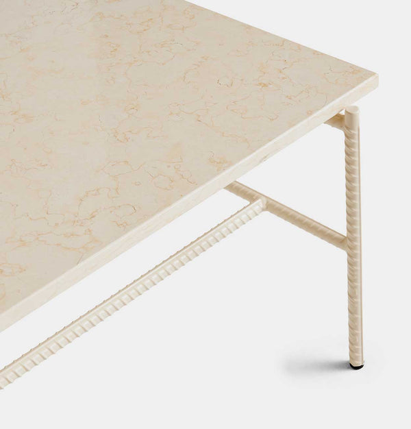 HAY Rebar Coffee Table – H33 x W84 x L80 cm – Alabaster