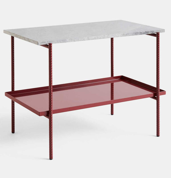 HAY Rebar Side Table – Rectangle – Barn Red