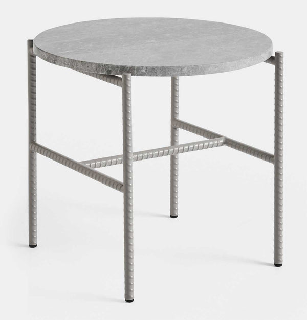 HAY Rebar Side Table – Round – Fossil Grey