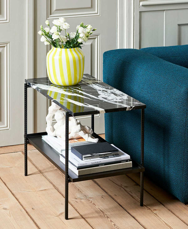 HAY Rebar Side Table – Rectangle – Soft Black