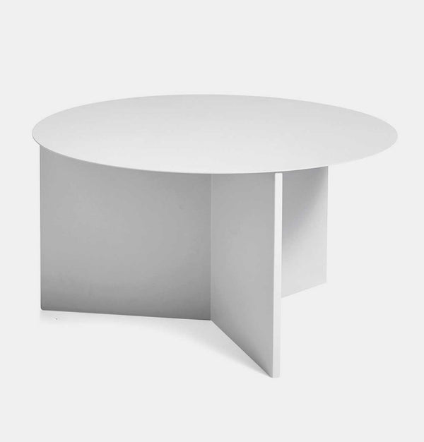 HAY Slit Table – XL Round – White