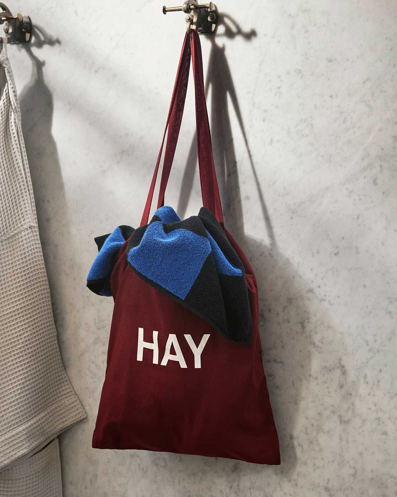 HAY Tote Bag in Burgundy