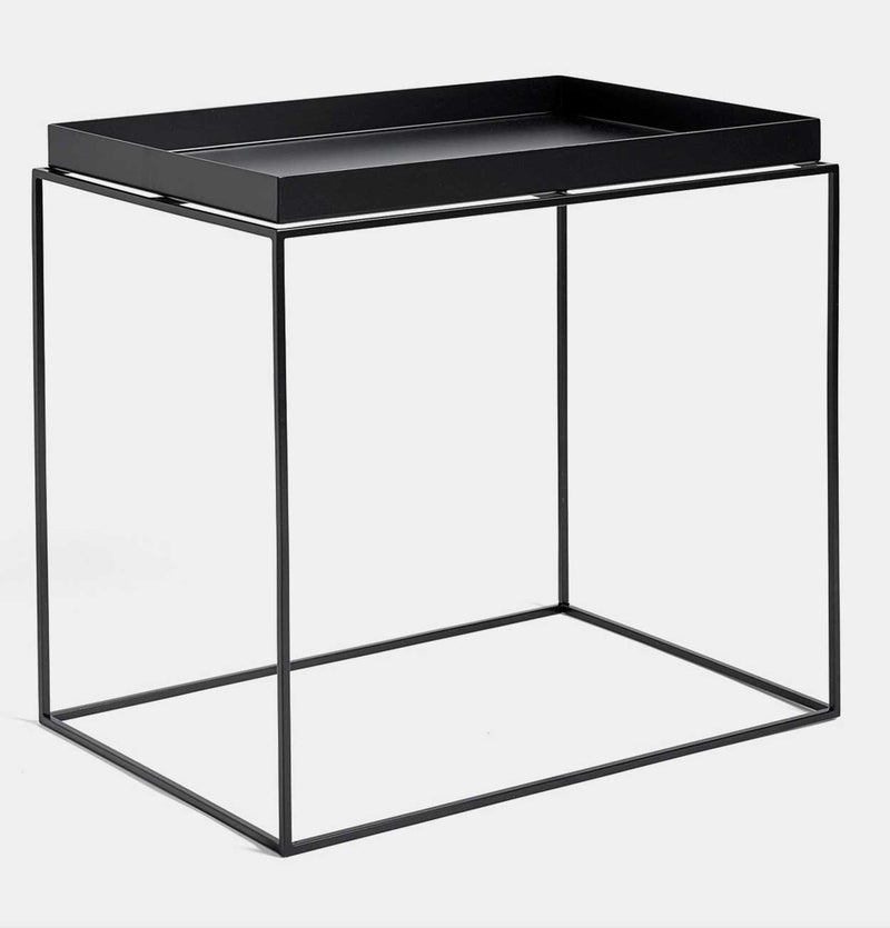 HAY Tray Table – Side Table – L – Black
