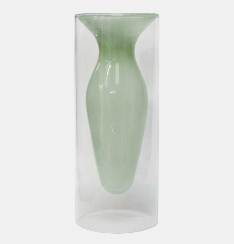 Nordic Glass Vase – Large – Jade