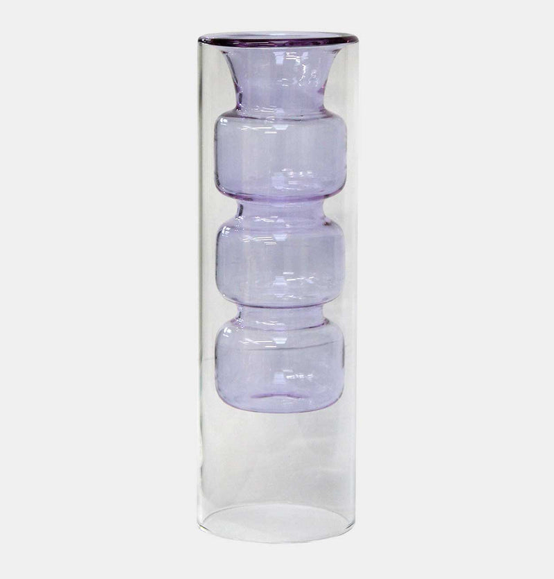Nordic Glass Vase – Large – Purple