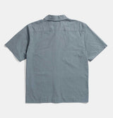 Norse Projects Carsten Cotton Tencel Shirt in Light Stone Blue