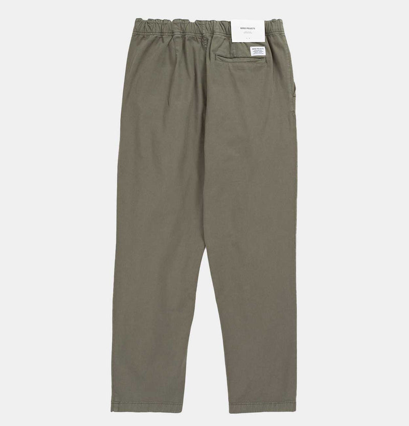 Norse Projects Ezra Light Twill Trouser in Dried Sage – HUH. Store