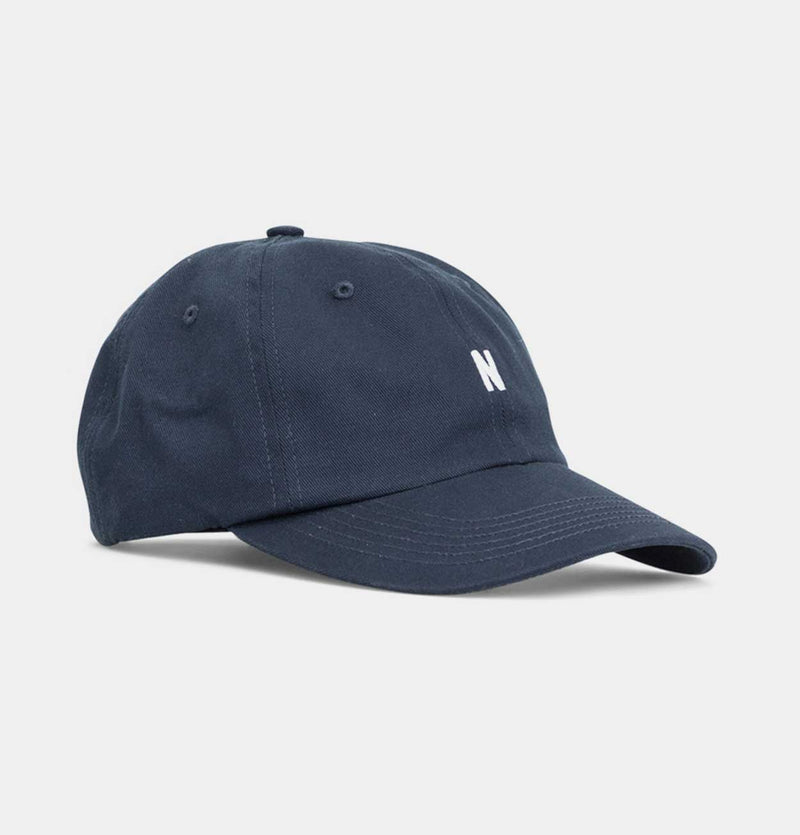 Norse Projects Twill Sports Cap in Dark Navy