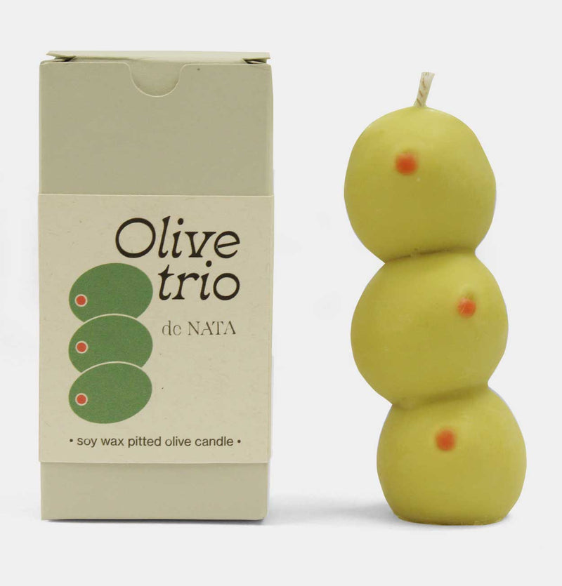 Nata Concept Store Olive Trio Candle